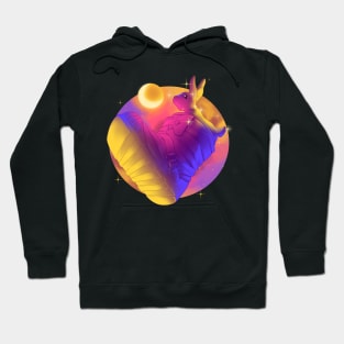 Astronaut Rabbit Boot Hoodie